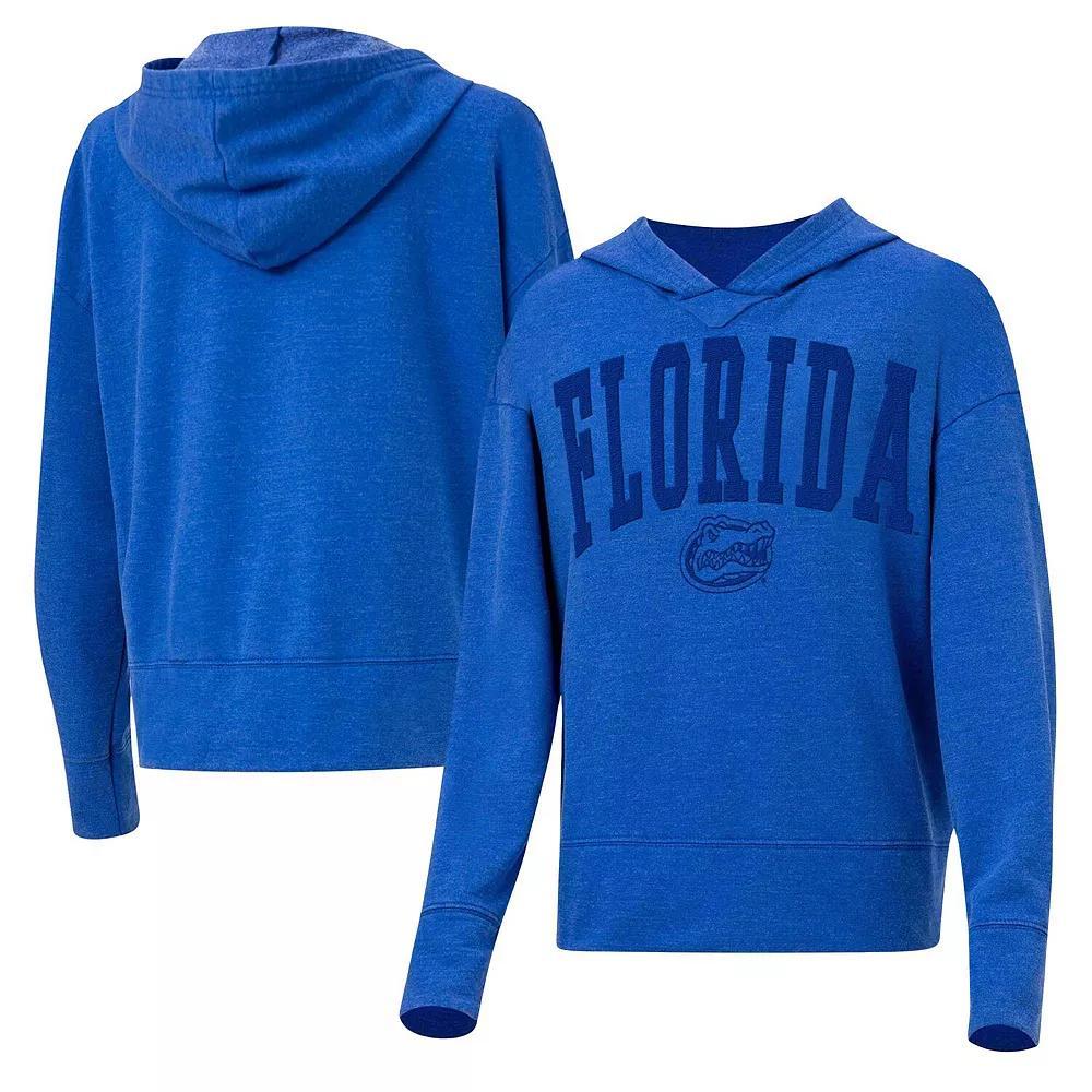 Women's Concepts Sport Royal Florida Gators Volley Long Sleeve Hoodie T-Shirt, Size: XL, Blue Product Image