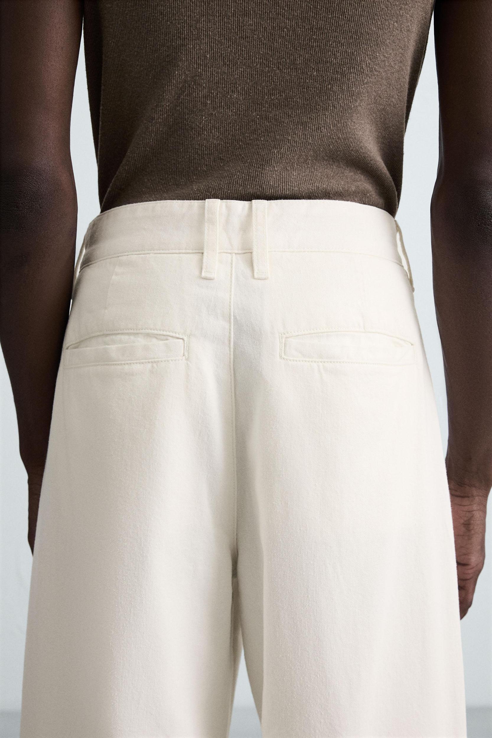 COTTON HEMP CHINO PANTS Product Image