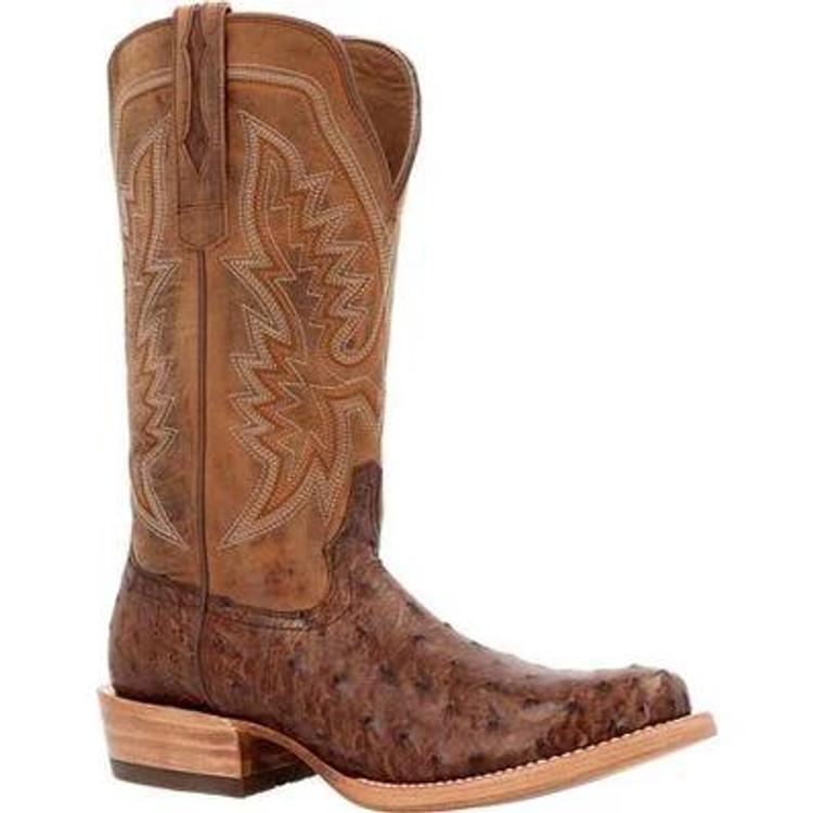 Durango® Men's PRCA Collection FQ Ostrich Cutter Toe Boots Product Image