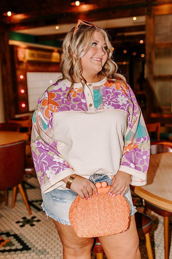 Spring Blooms Shift Top Curves Product Image
