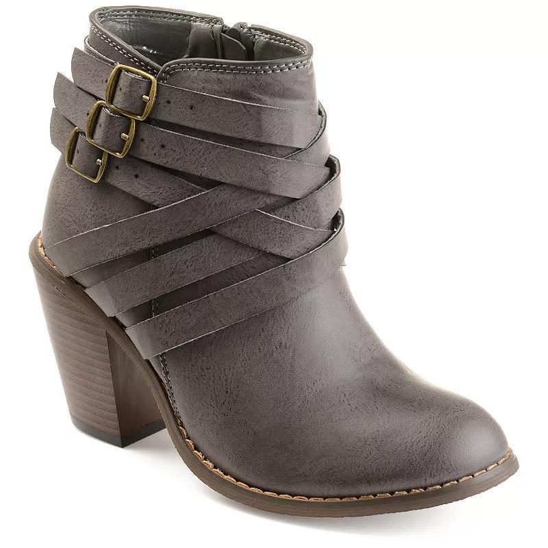 Journee Strap Womens Ankle Boots, Girls Product Image