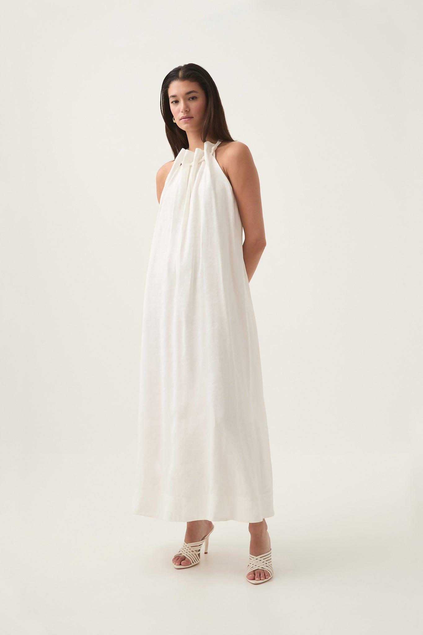 Mariel Trapeze Midi Dress Product Image