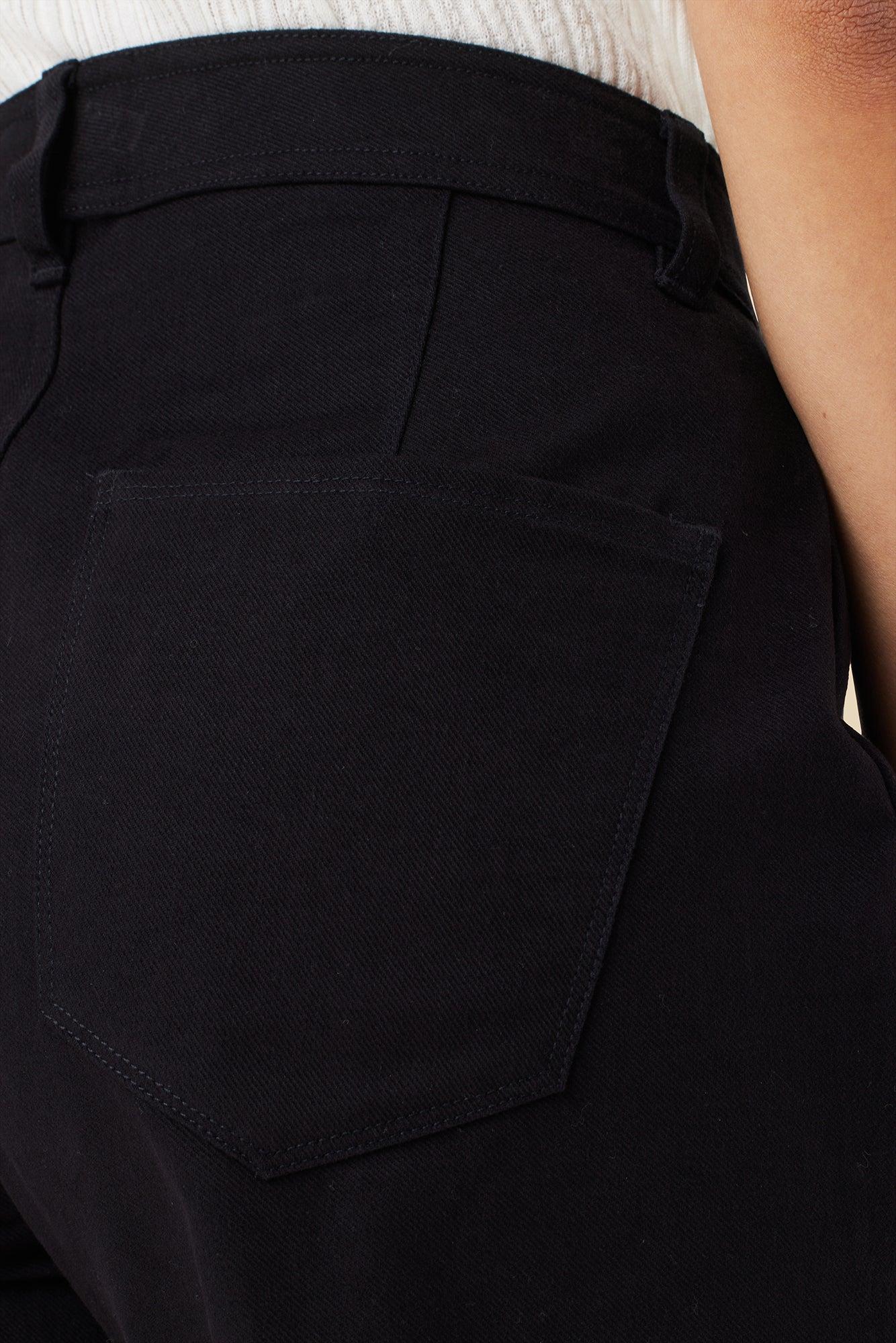 Wide Leg Utility Pant - Black Product Image