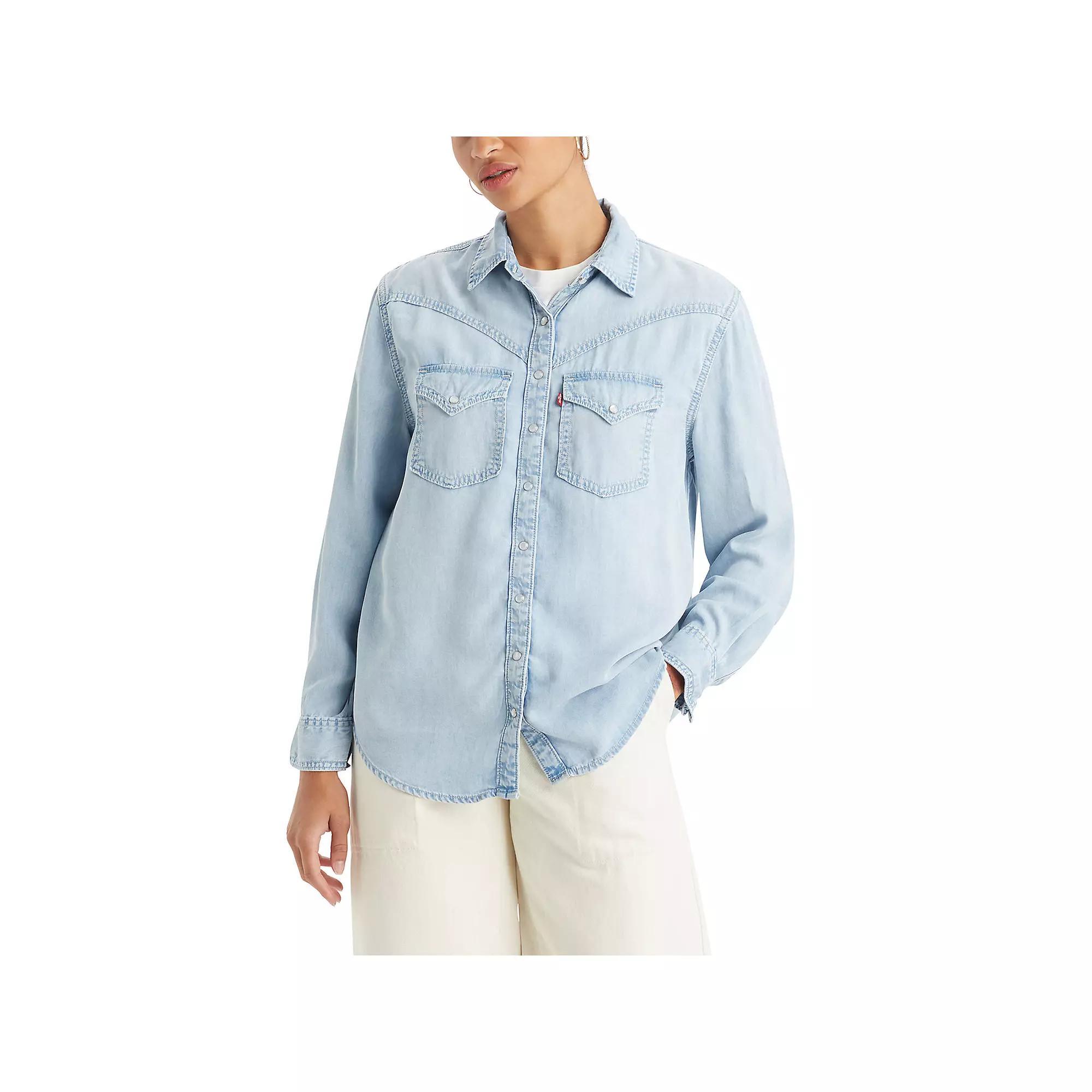 Womens' Levi's® Sawyer Western Shirt, Women's, Size: Small, Take The Cake Product Image