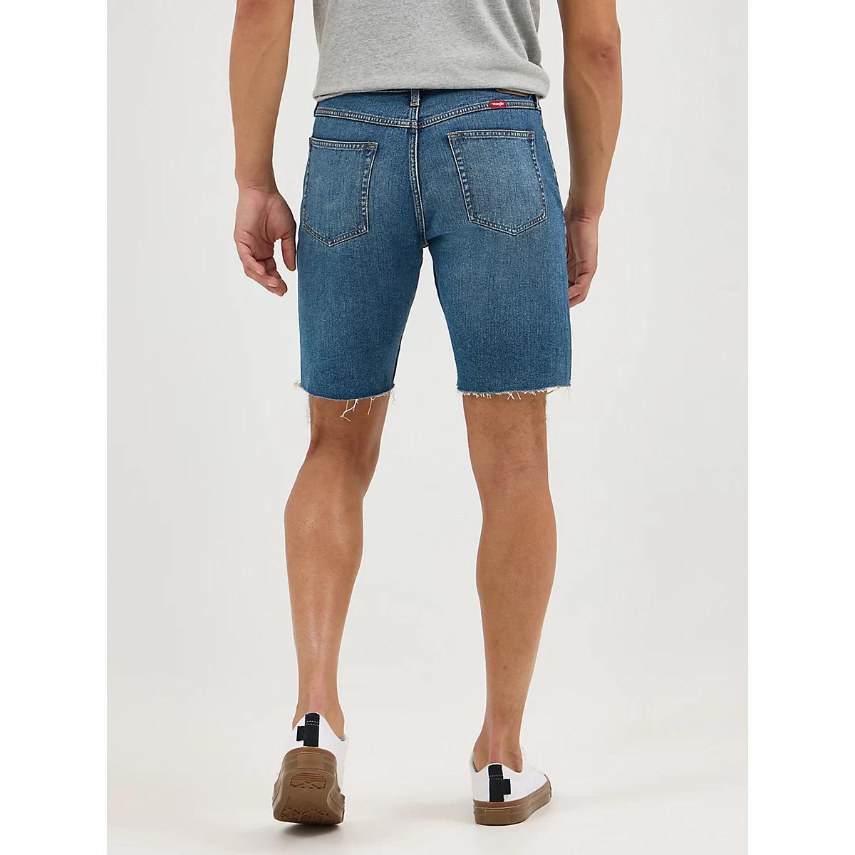 Men's Denim Cut-Off Short in Oakes Product Image