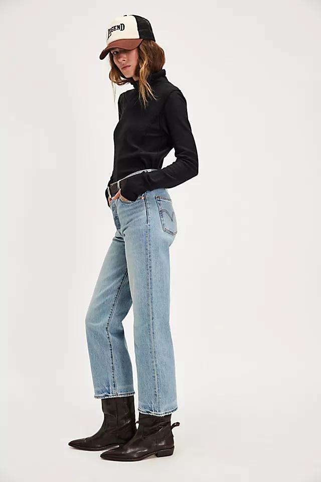 Levi's Ribcage Straight Ankle Jeans Product Image