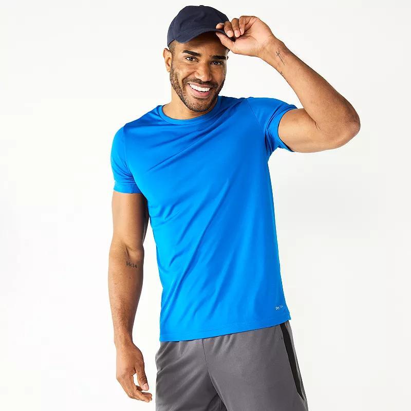 Men's Tek Gear® Dry Tek Tee, Size: XXL, Dark Blue Product Image