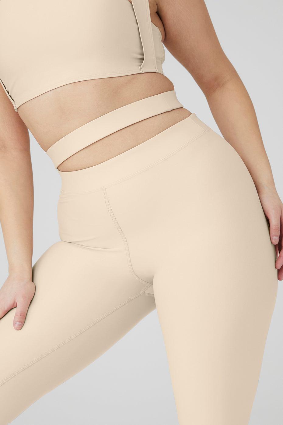 Airlift High-Waist All Access Legging - Macadamia Product Image