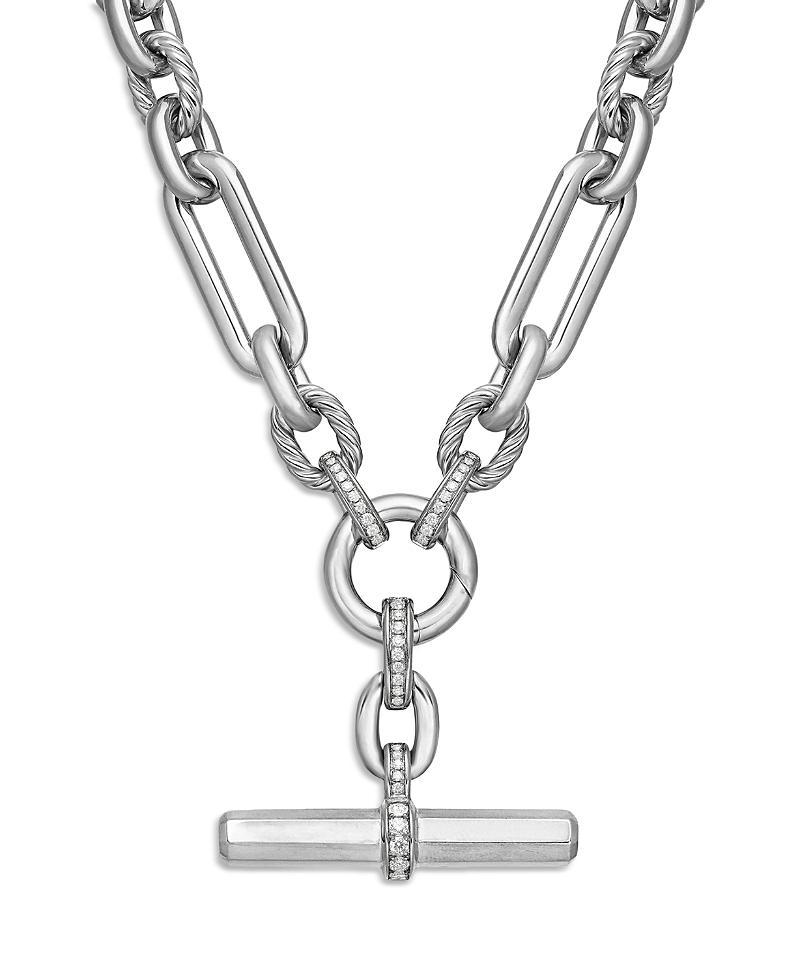 David Yurman Lexington Chain Necklace with Diamonds, 18 Product Image