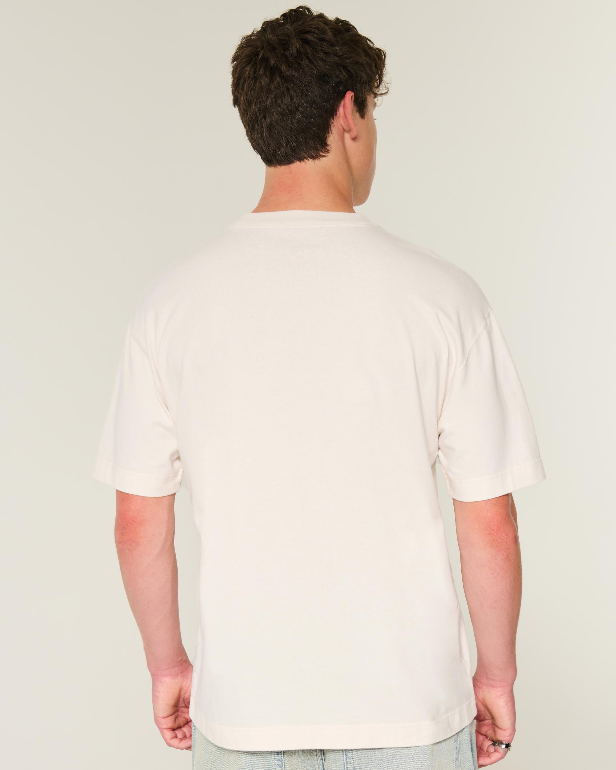 Boxy Heavyweight Newport Beach Graphic Tee Product Image