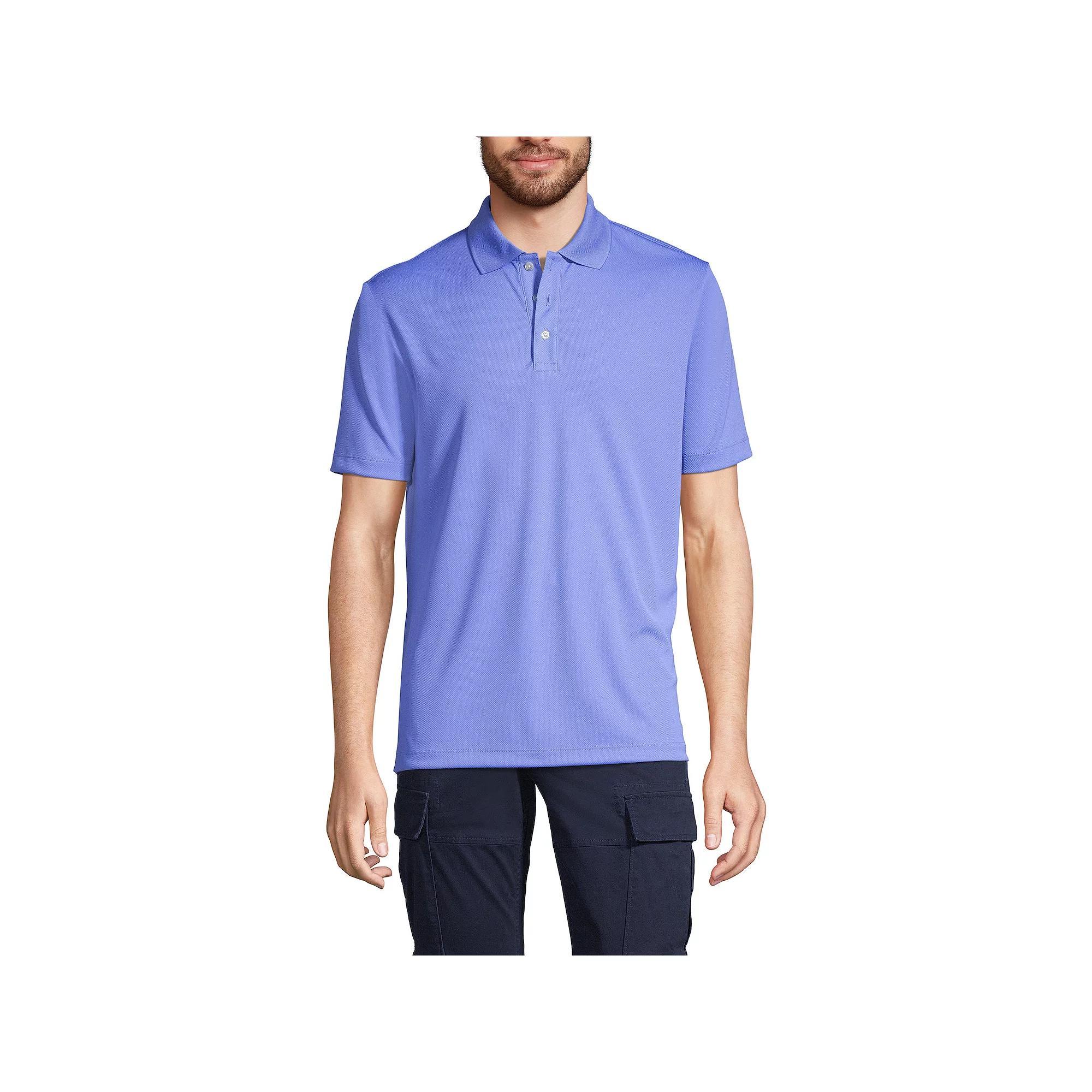Mens Tall Lands End School Uniform Solid Active Polo Product Image