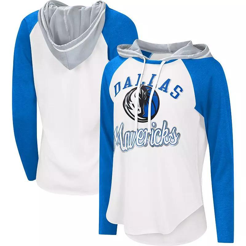 Womens G-III 4Her by Carl Banks White Memphis Grizzlies MVP Raglan Hoodie Long Sleeve T-Shirt Product Image