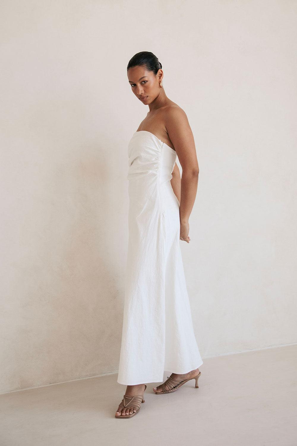 Estella Dress - White Product Image