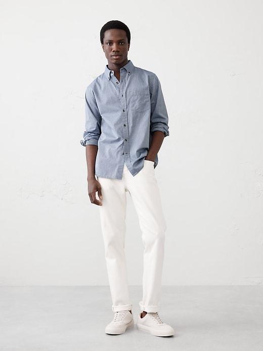 Slim Cotton Shirt Product Image