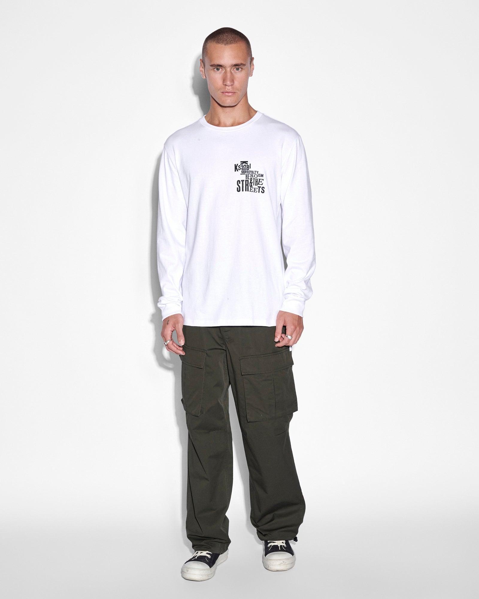 GRAFF KASH LS TEE TRU WHITE Male Product Image