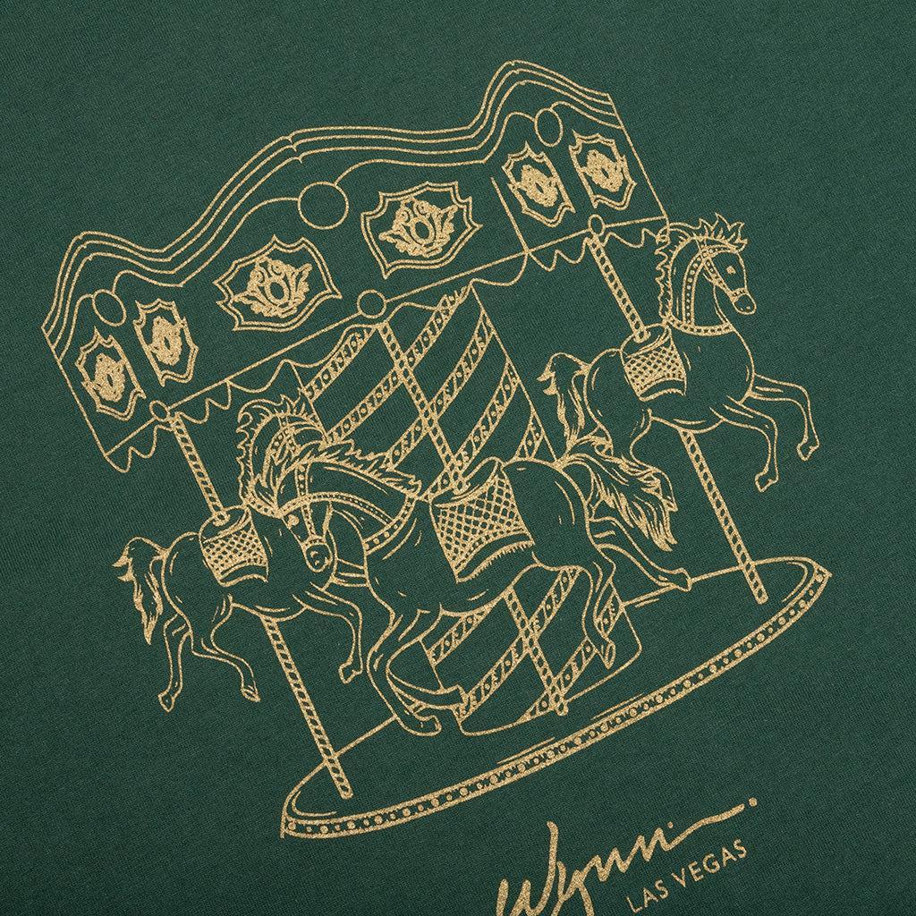 Feature x Wynn Carousel Tee - Dark Green Male Product Image