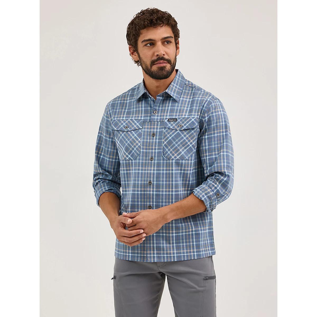 Men's Evergreen Utility Shirt in Beech Bluefin Product Image