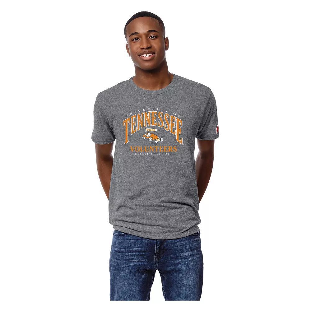 Men's League Collegiate Wear Heather Gray Tennessee Volunteers Tall Arch 2.0 Victory Falls Tri-Blend T-Shirt, Size: XL, Grey Product Image
