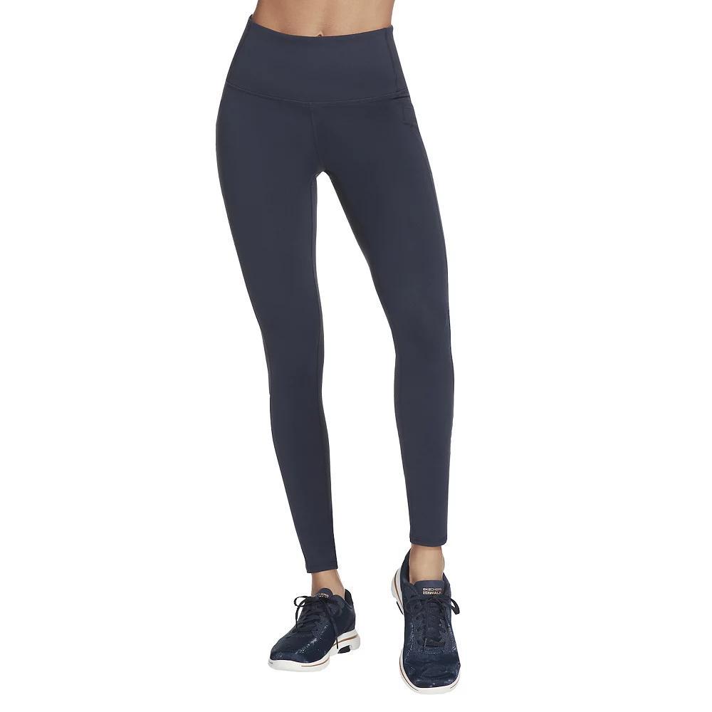 Womens Skechers GOWALK GOFLEX High-Waisted Leggings Blue Product Image