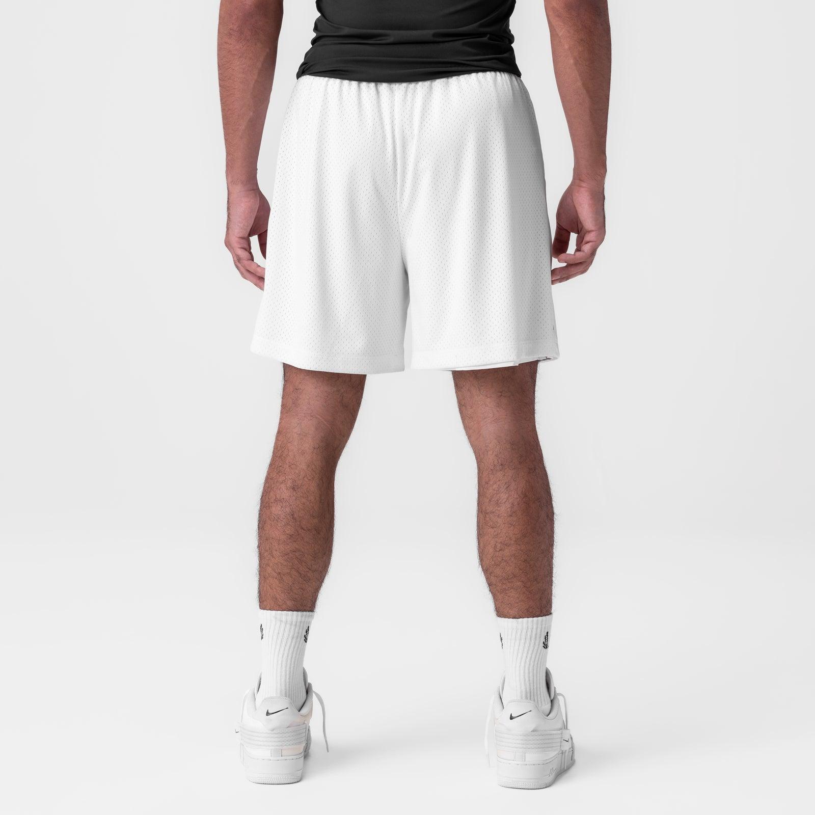 0988. Reversible 2-in-1 Short - White Product Image
