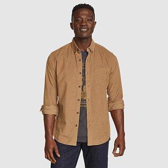 Men's Corduroy Long-Sleeve Shirt Product Image
