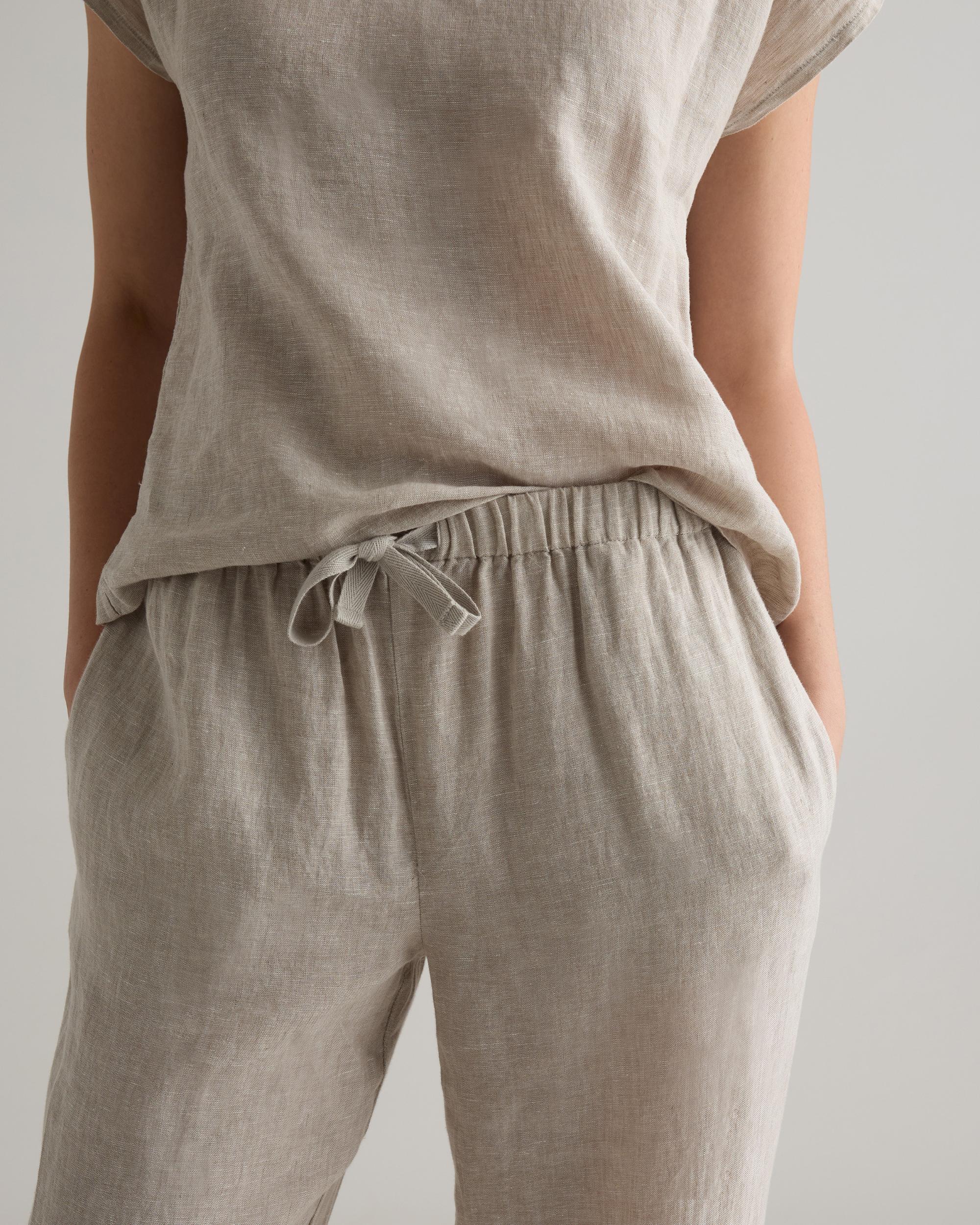 Quince | Women's 100% European Linen Pajama Set Size XL Product Image