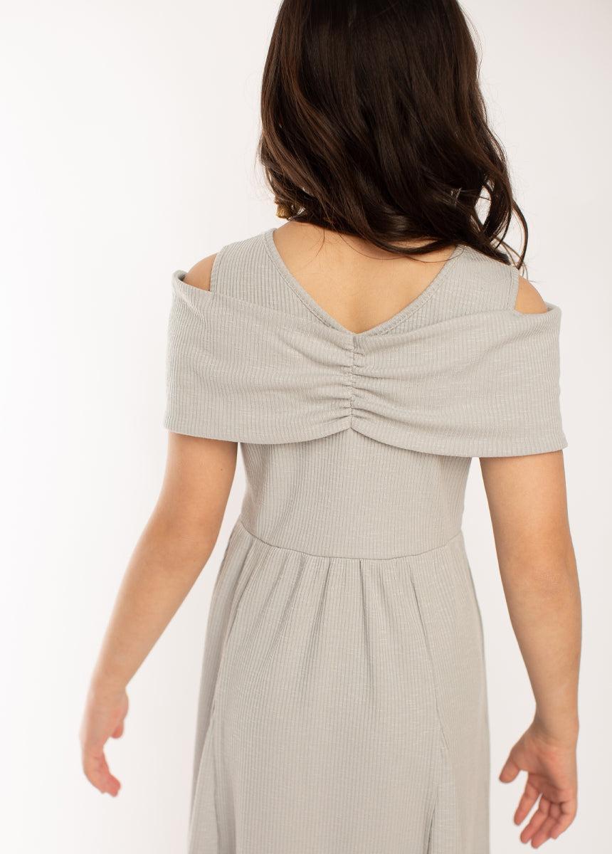 Medora Dress in Dove Girls Product Image
