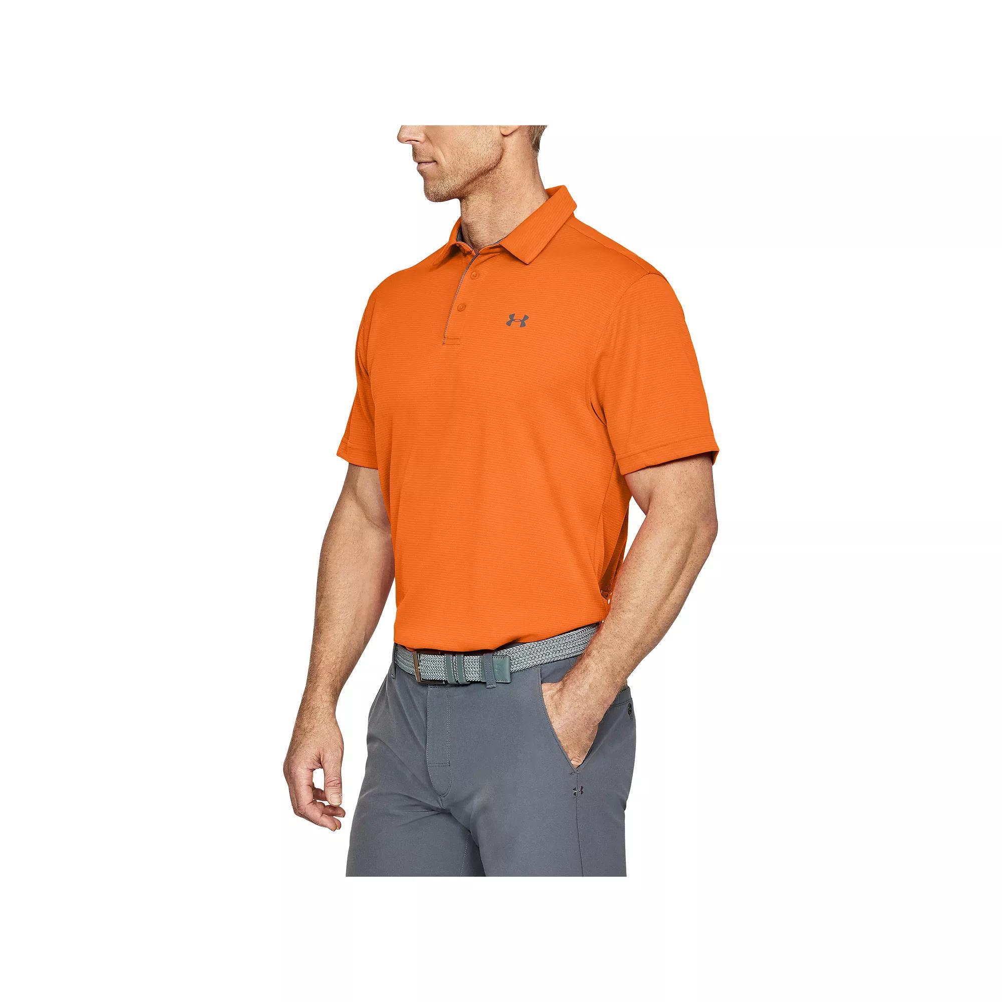 Men's Under Armour Tech Polo, Size: XXL, Multi Orange Product Image
