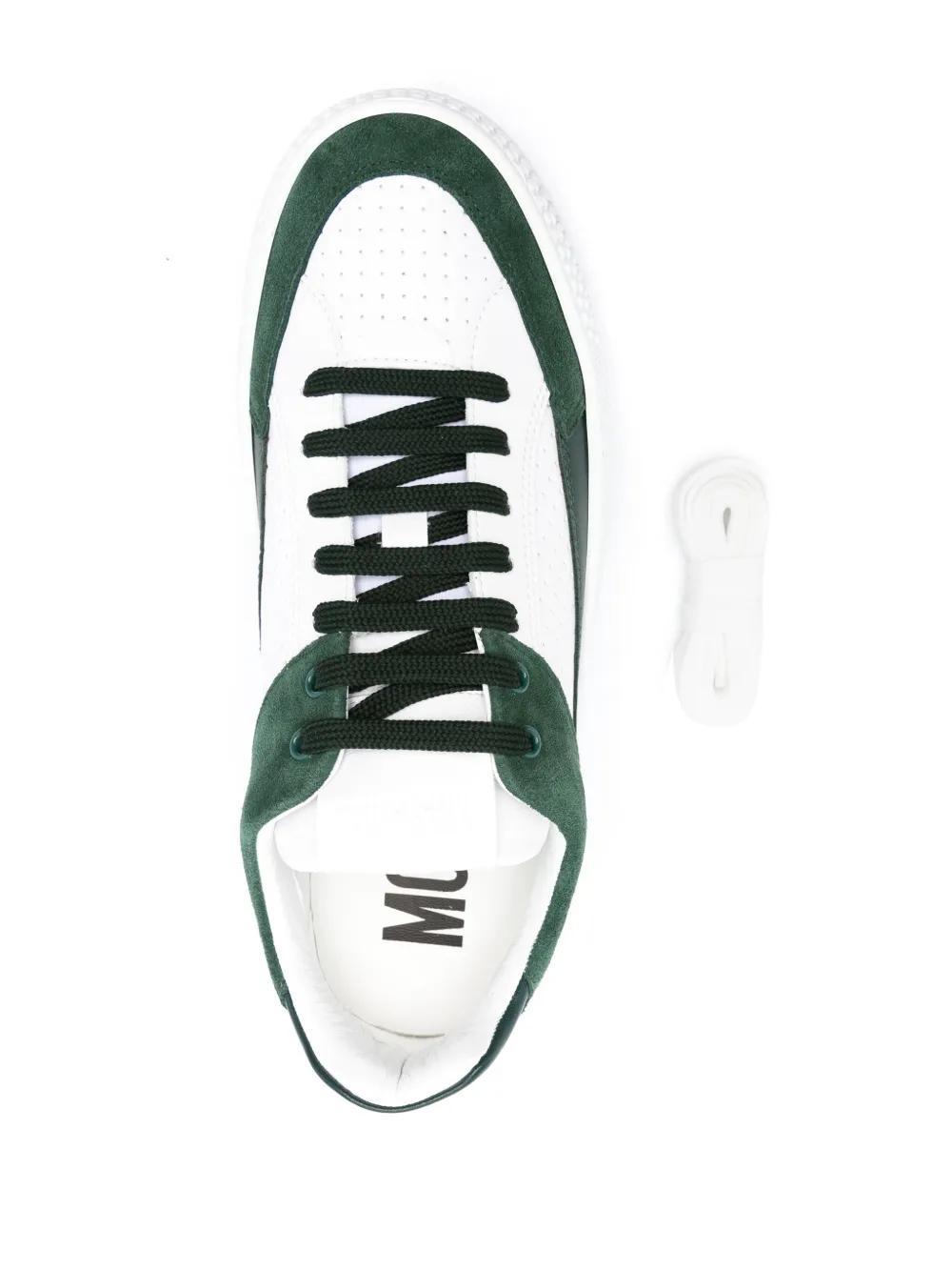 panelled flatform sneakers Product Image