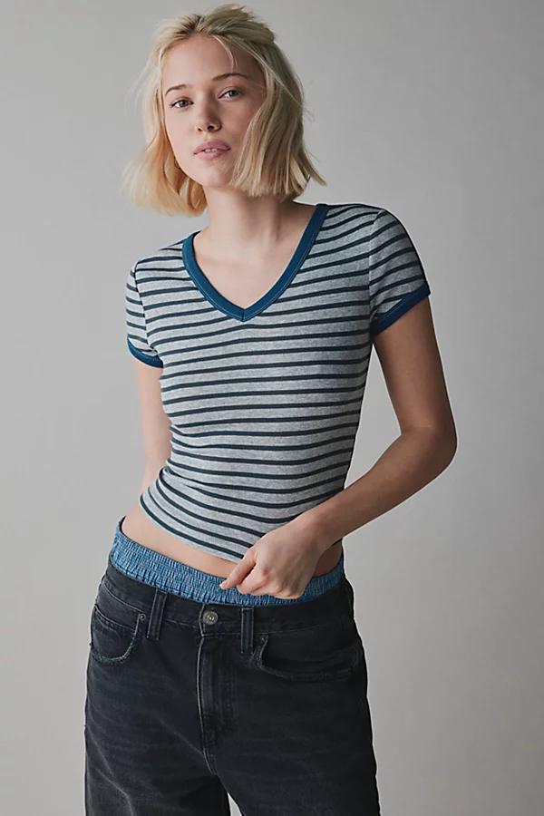 BDG Too Perfect V Neck Tee Womens at Urban Outfitters Product Image