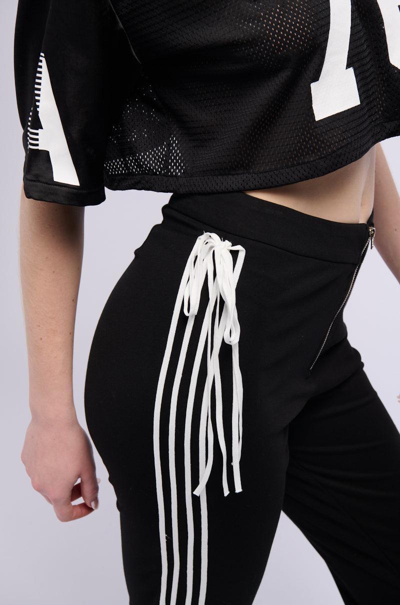 MALIA SIDE STRIPE STRAIGHT LEG PANT Product Image
