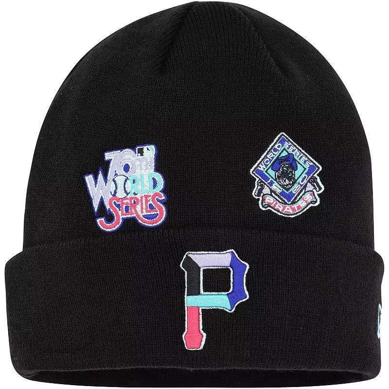 Mens New Era Pittsburgh Pirates Polar Lights Cuffed Knit Hat Product Image