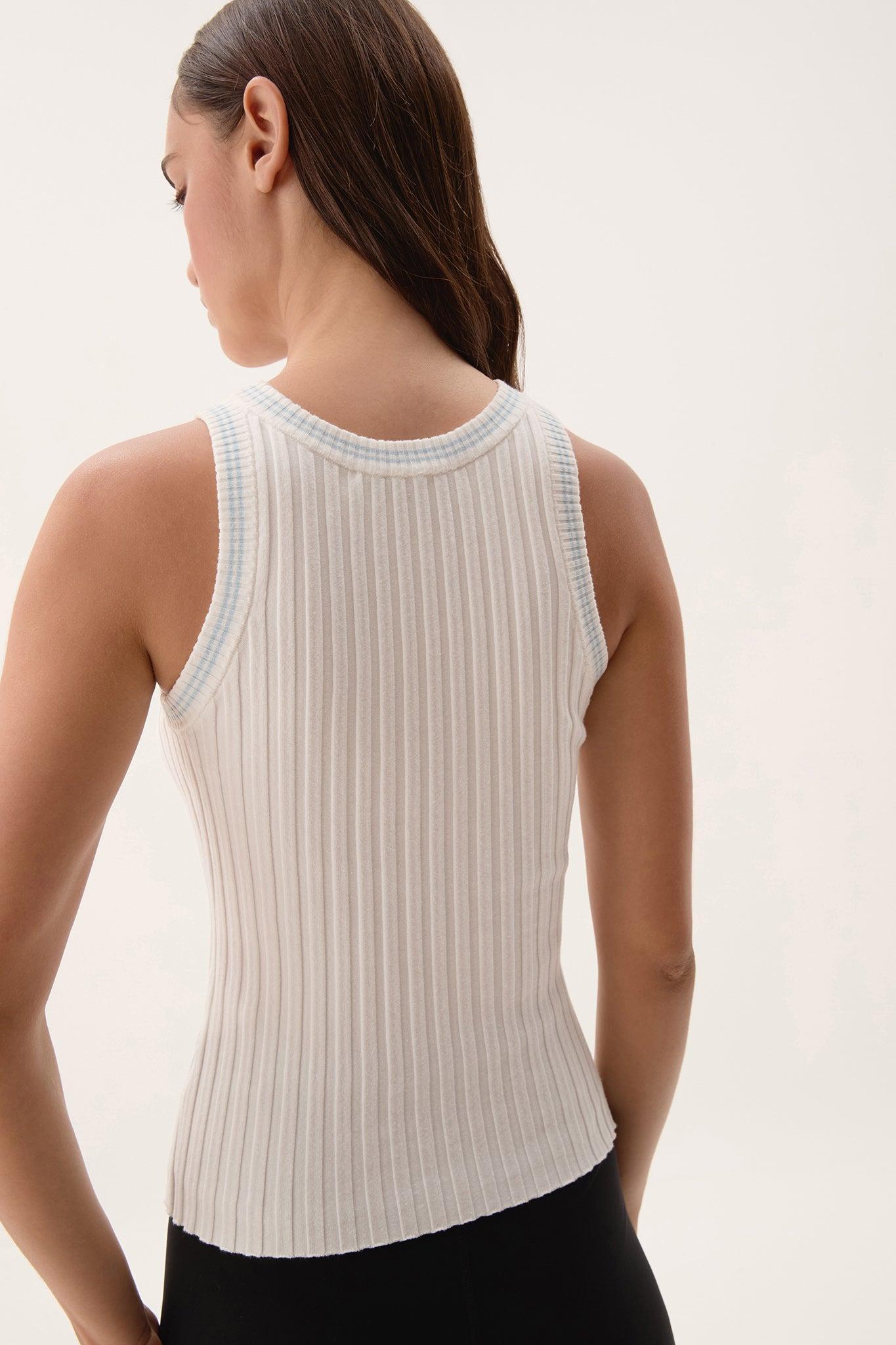 Racer Logo Ribbed Tank 117 Product Image