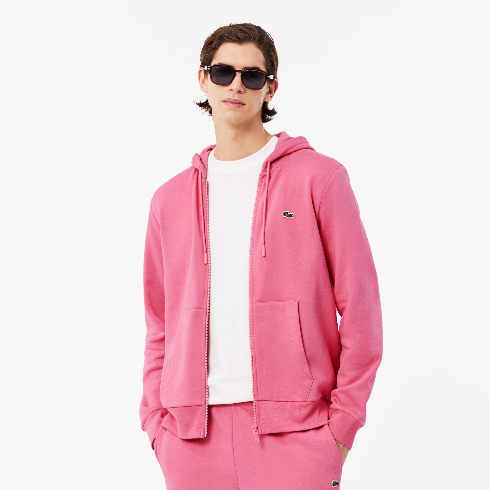 Men's Zip-Up Fleece Hoodie Product Image