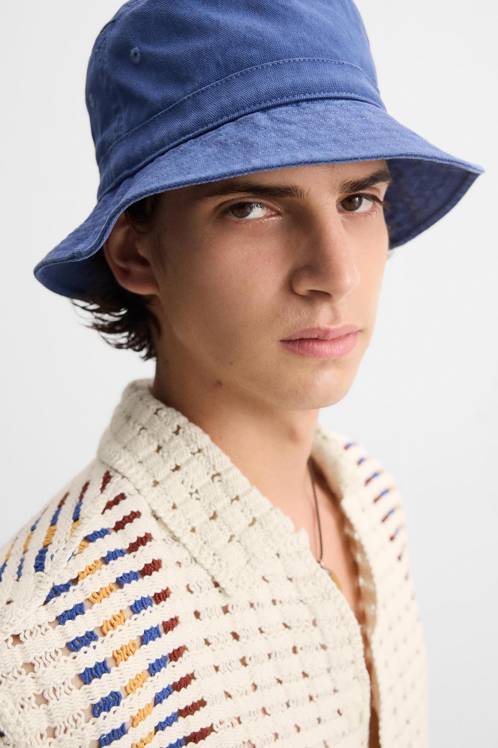 STRIPED CROCHET SHIRT Product Image