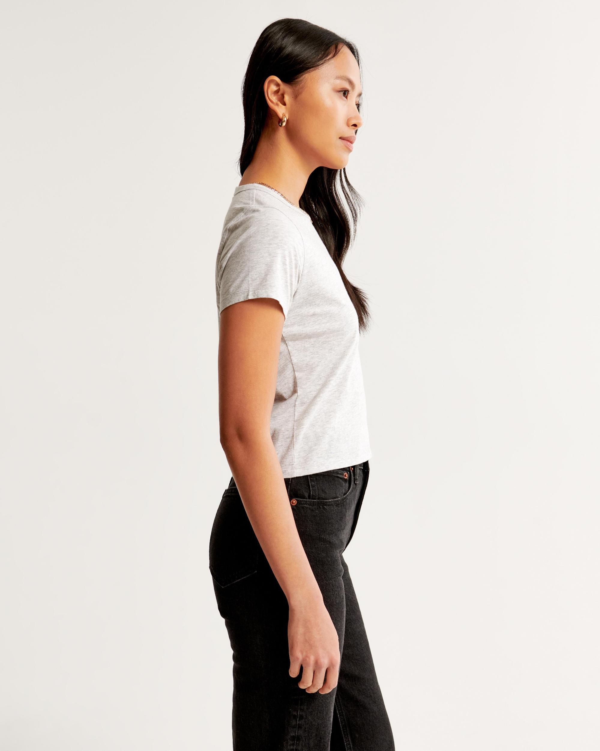 Essential Polished Body-Skimming Tee Product Image