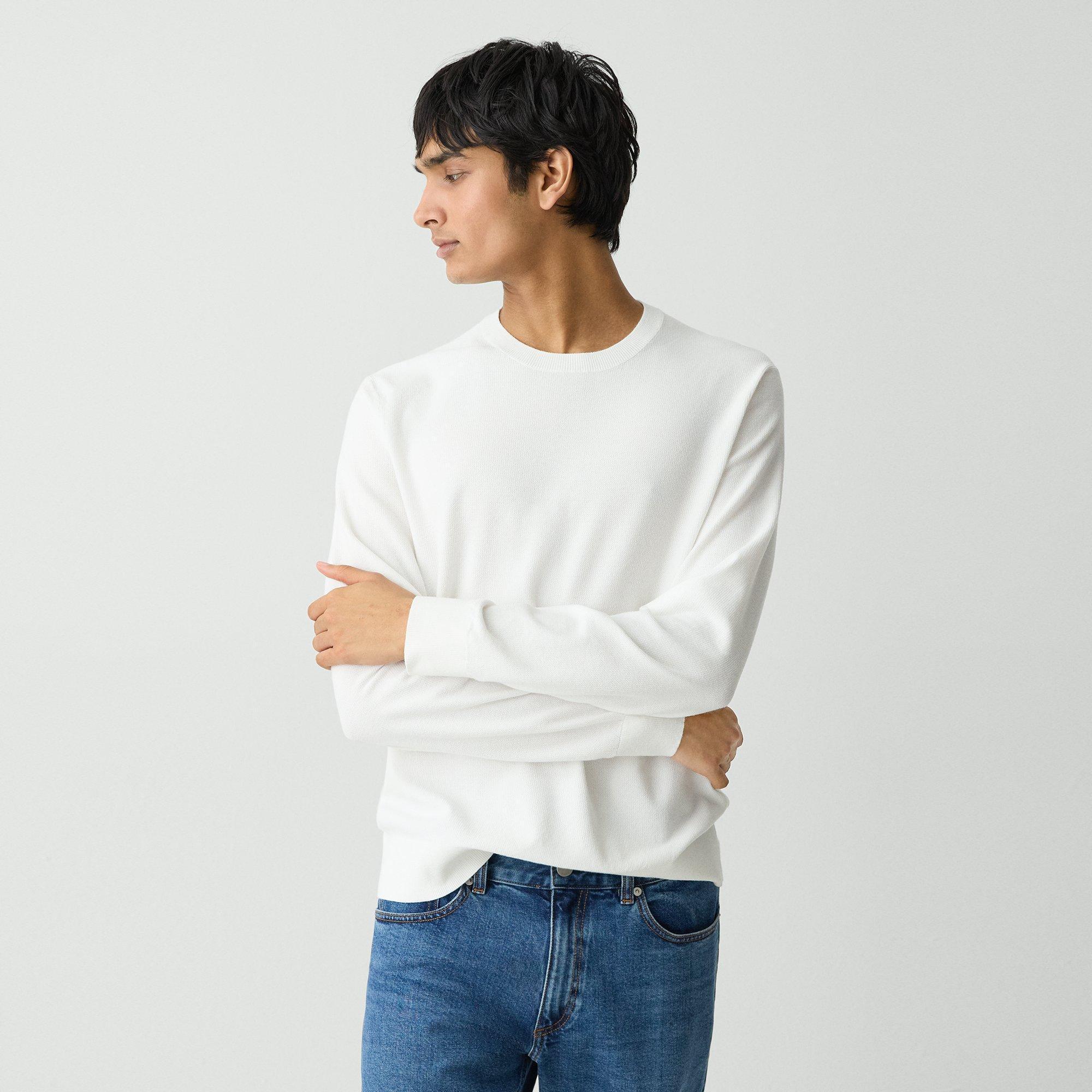 Light Bilen Riland Crewneck Sweater | Theory Product Image