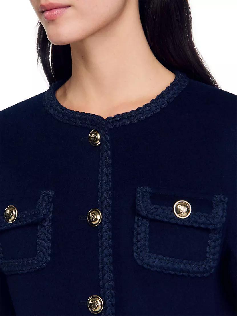 Short Wool Jacket Product Image