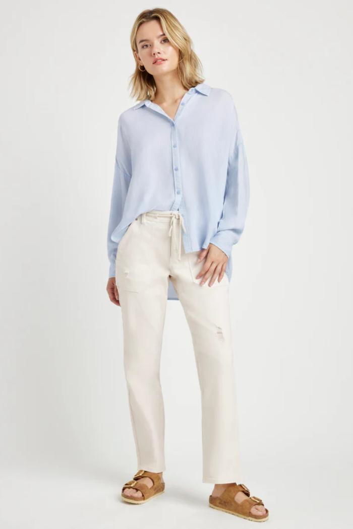 Ella Stripe Button Down Product Image