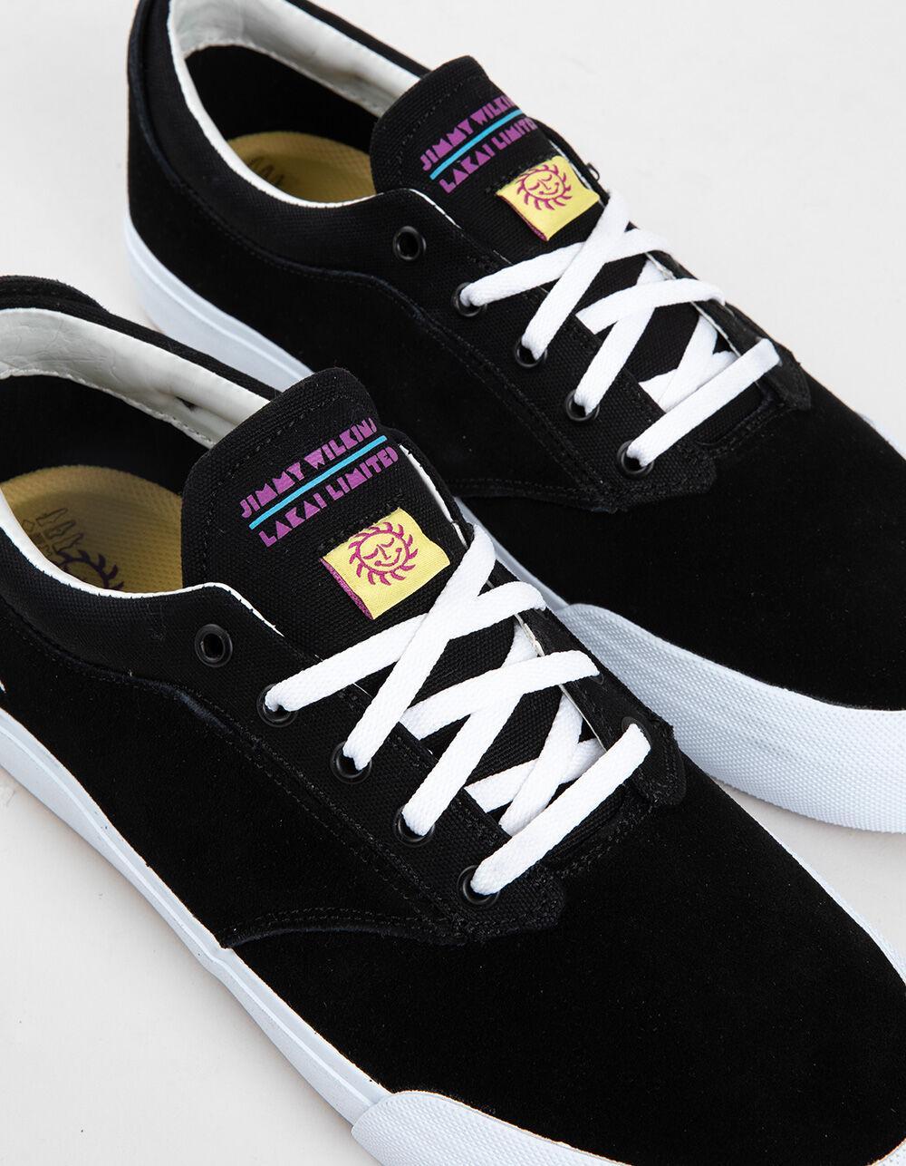 LAKAI Wilkins Mens Shoes - BLK/WHT Product Image