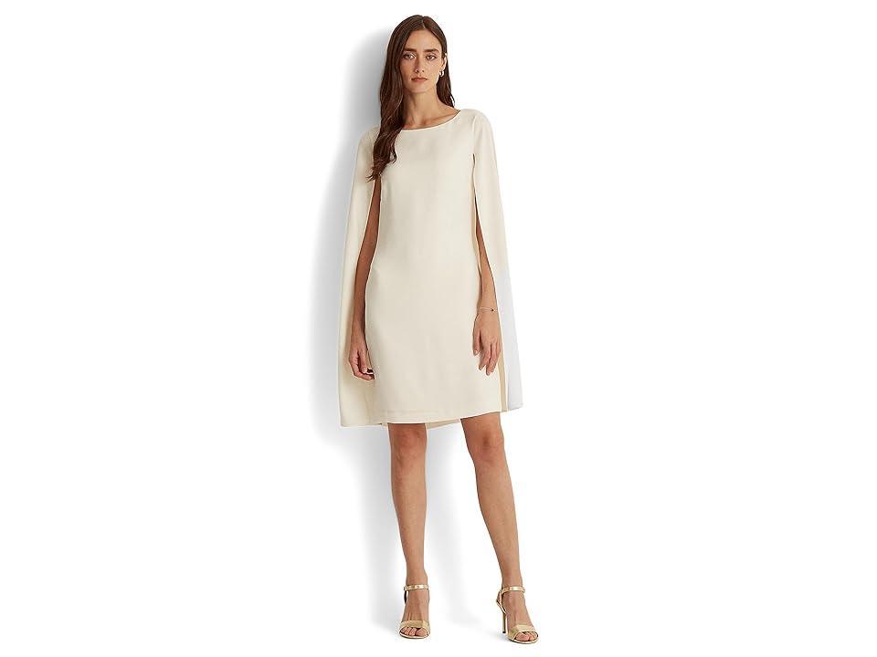 Lauren Ralph Lauren Womens Georgette Cape Dress Product Image