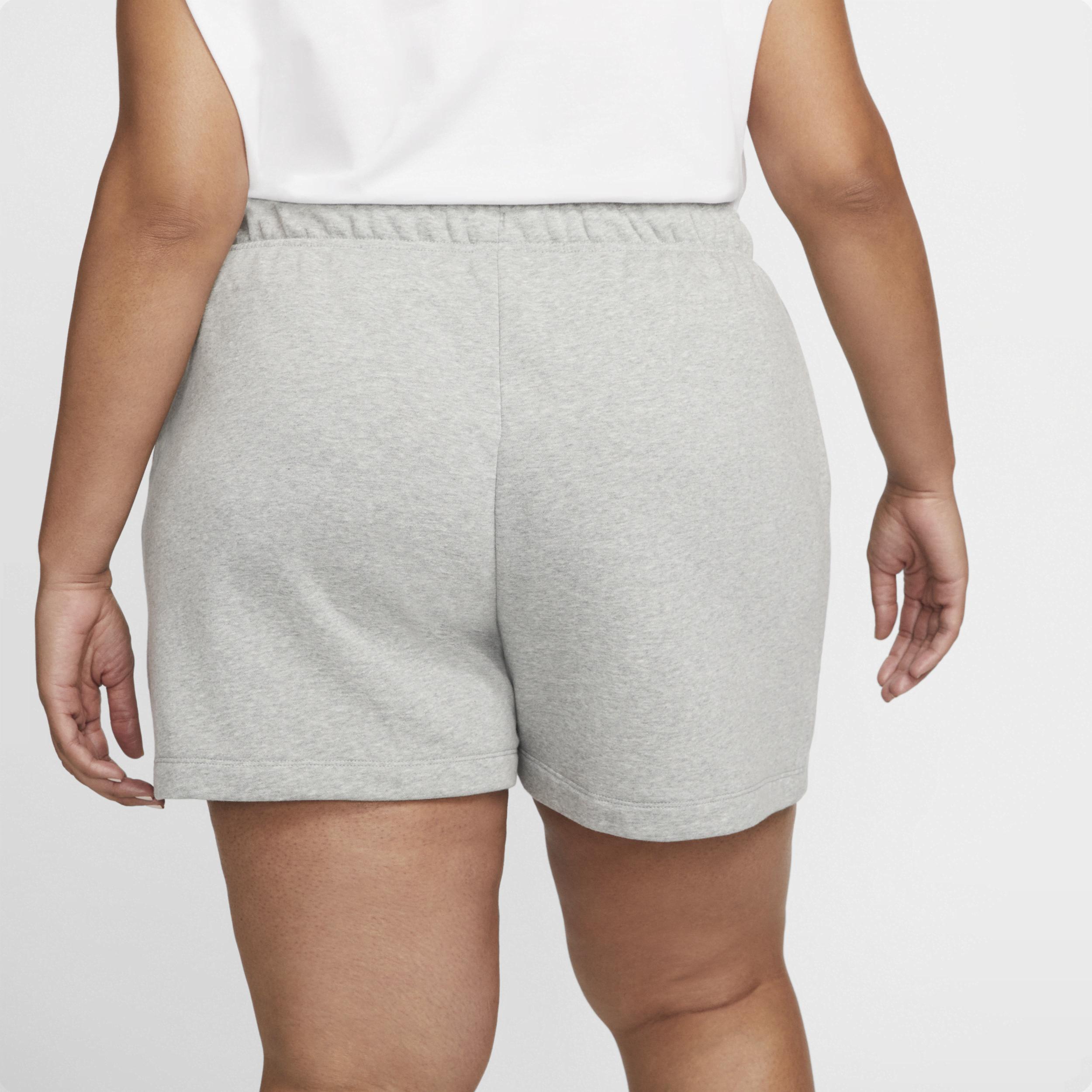 Women's Nike Sportswear Club Fleece Mid-Rise Shorts (Plus Size) Product Image