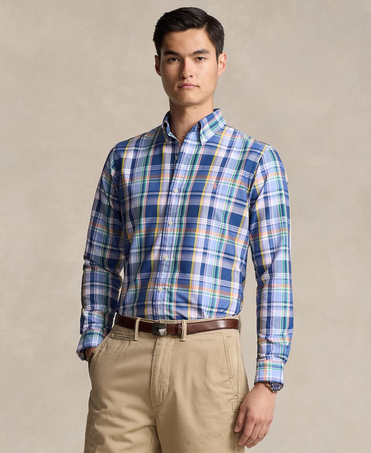 Polo Ralph Lauren Classic Fit Performance Stretch Oxford Long Sleeve Woven Shirt Product Image