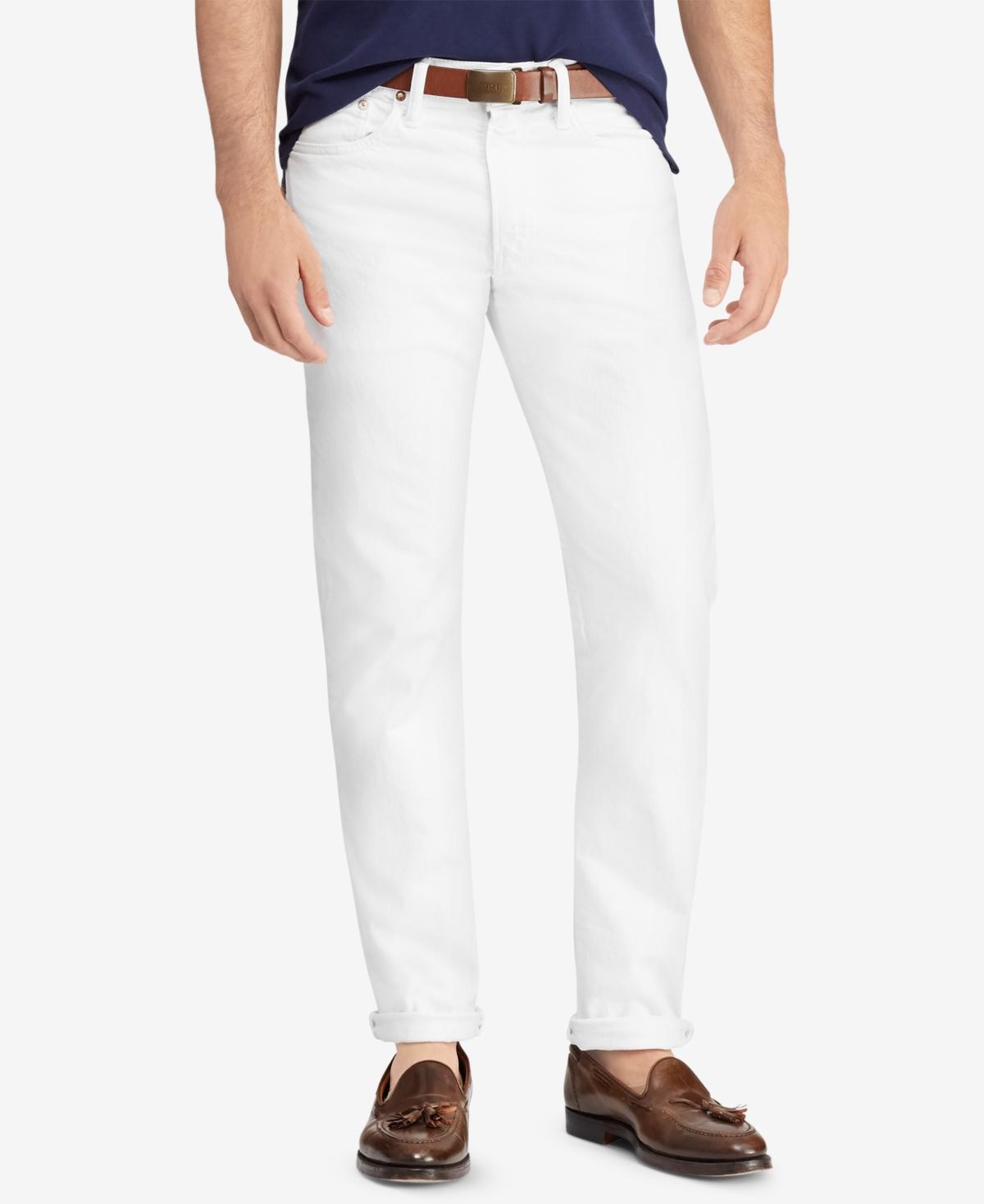 Polo Ralph Lauren Varick Slim Straight Jeans in Blue Product Image