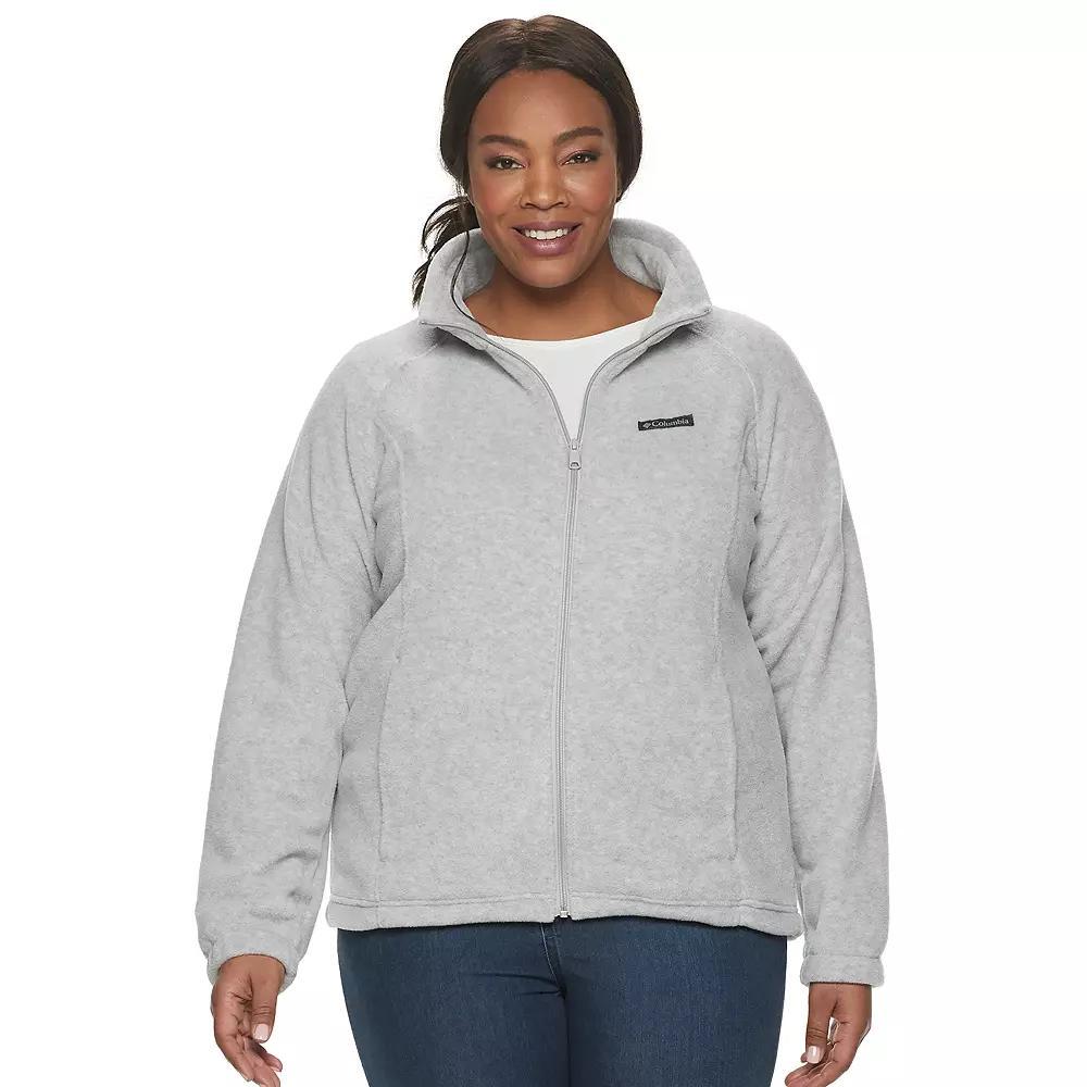Womens Columbia Benton Springs Zip-Front Fleece Jacket Columbia Blue Product Image