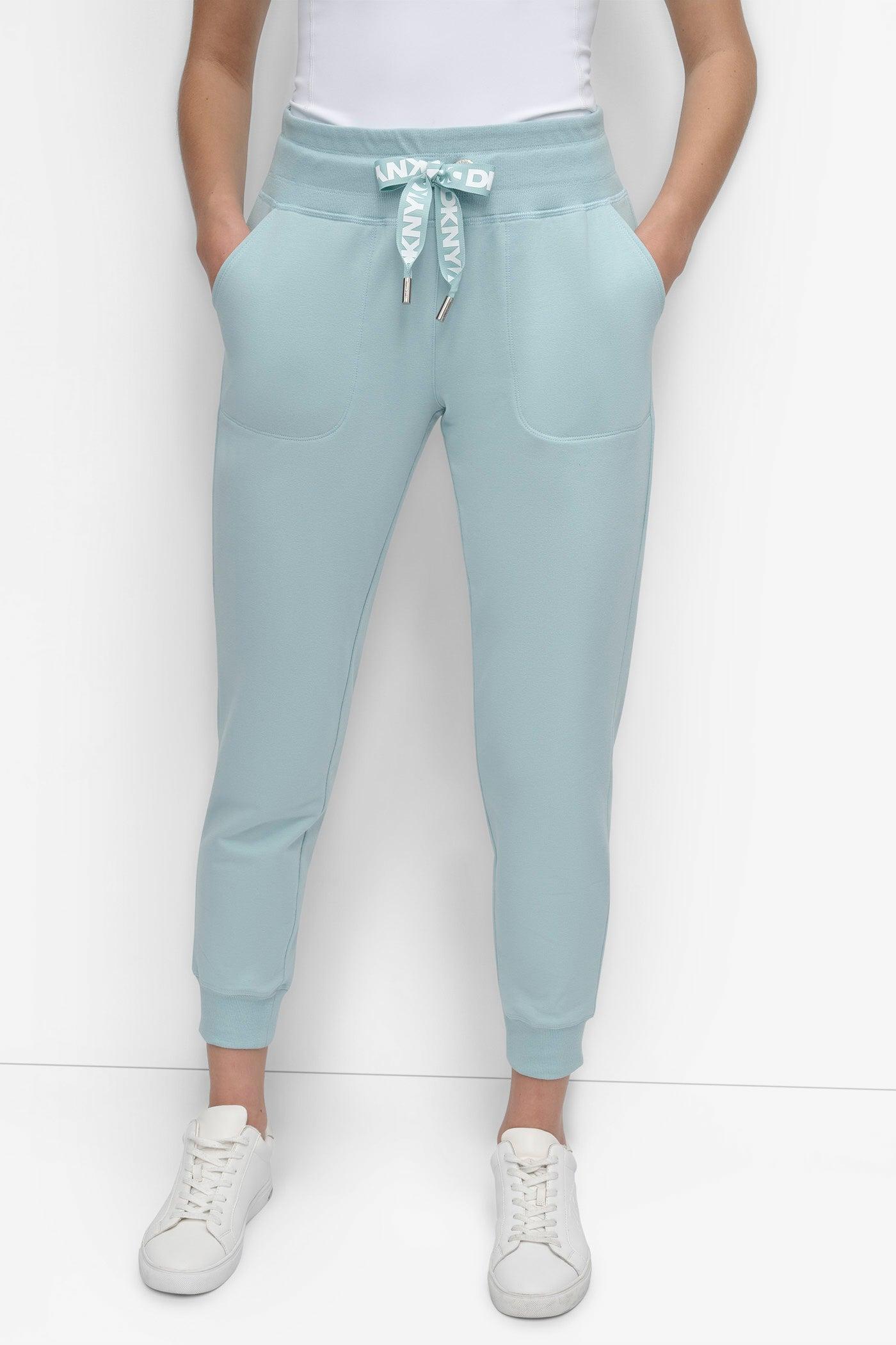 HIGH-RISE LOGO DRAWSTRING JOGGER Product Image