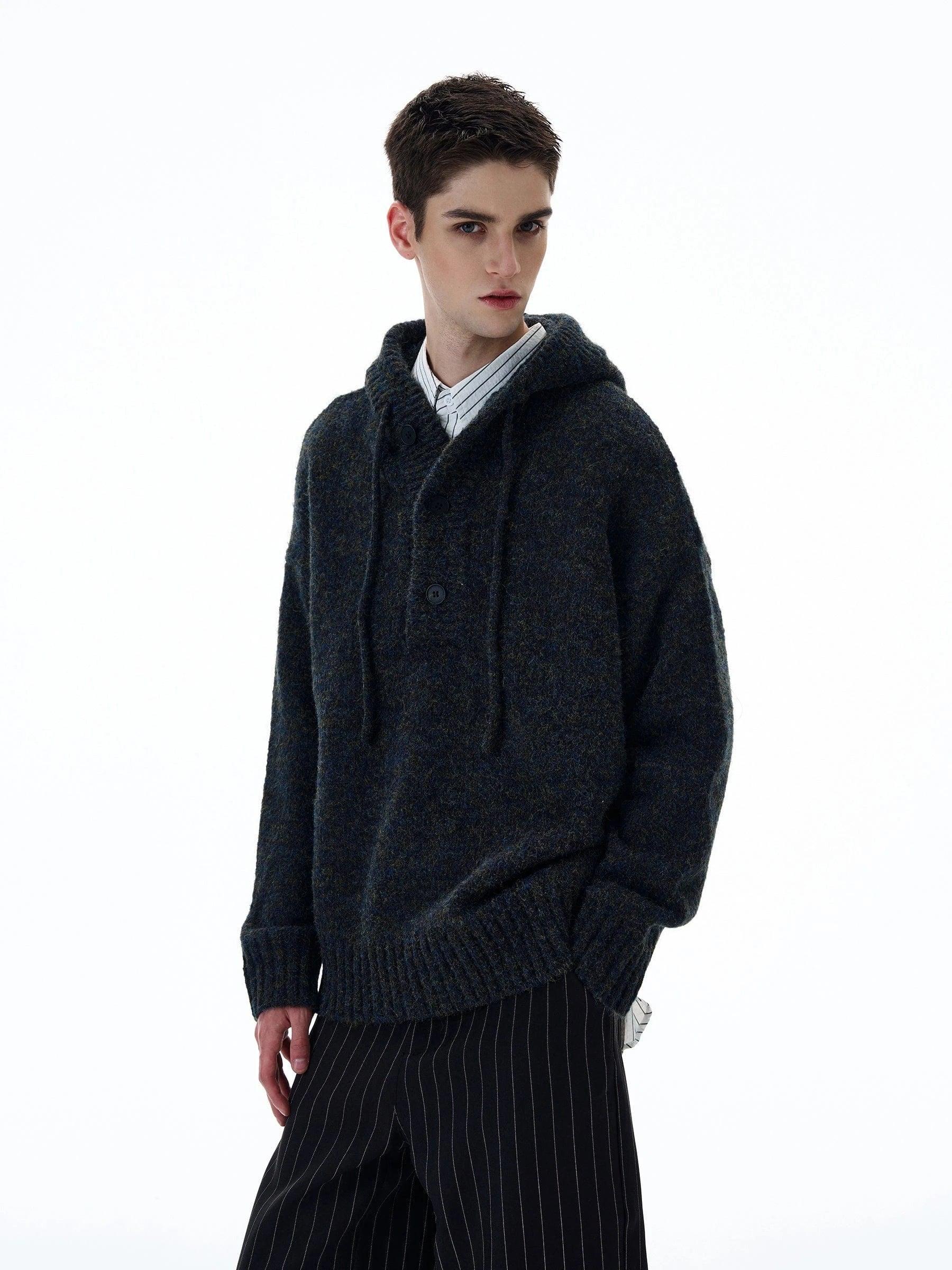 RT No. 20036 KNIT PULLOVER HOODIE Product Image