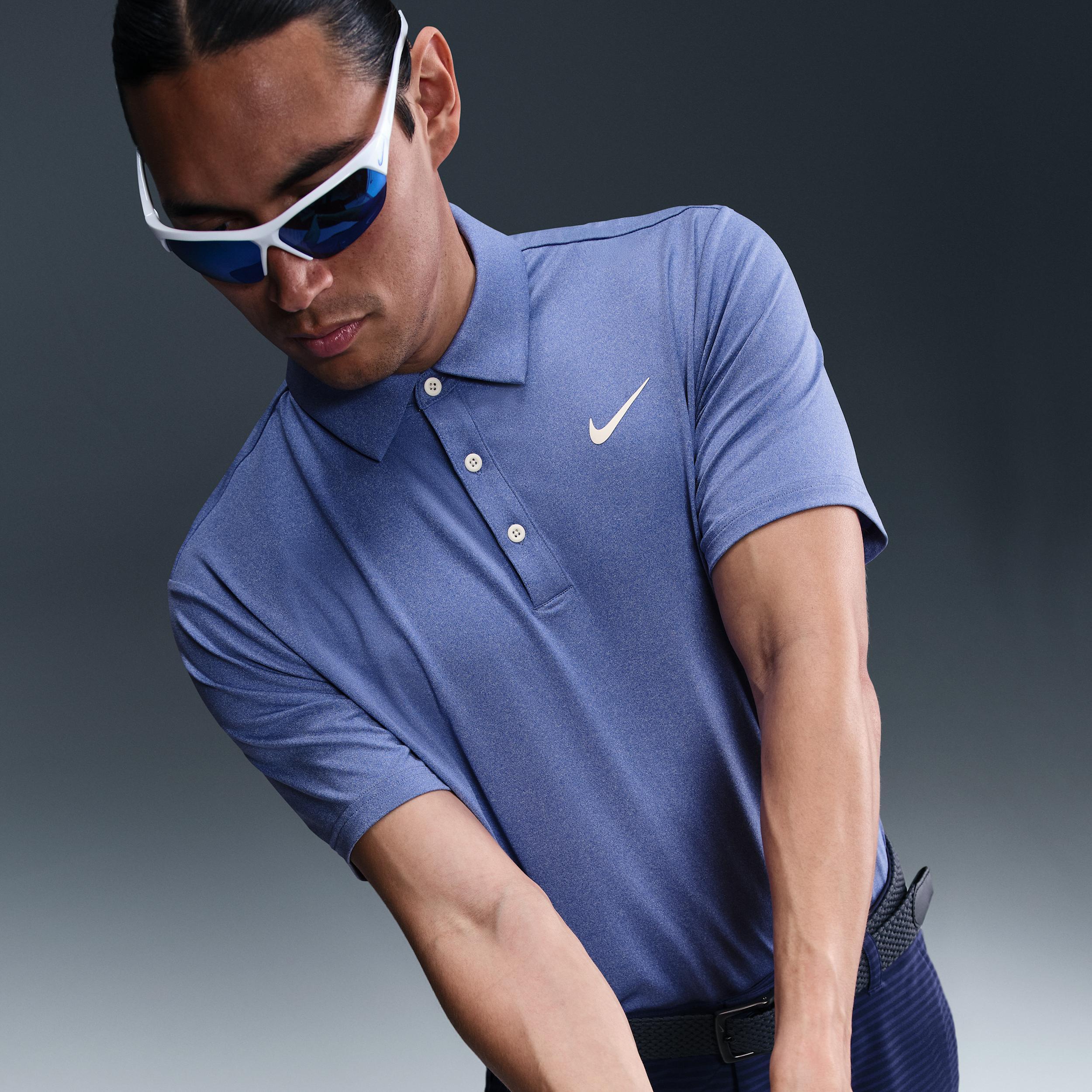 Nike Men's Tour Dri-FIT Heathered Golf Polo Product Image