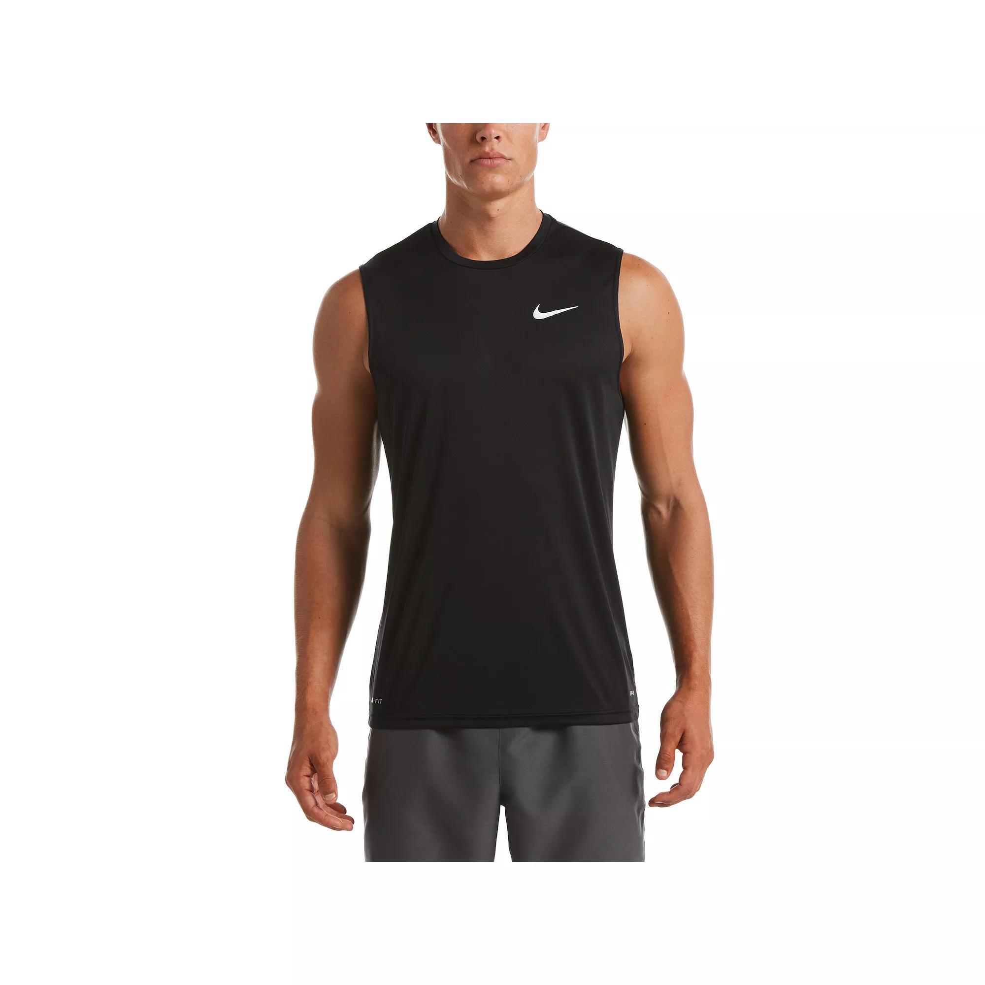 Mens Nike Dri-FIT UPF 40+ Essential Sleeveless Hydroguard Swim Tee Product Image