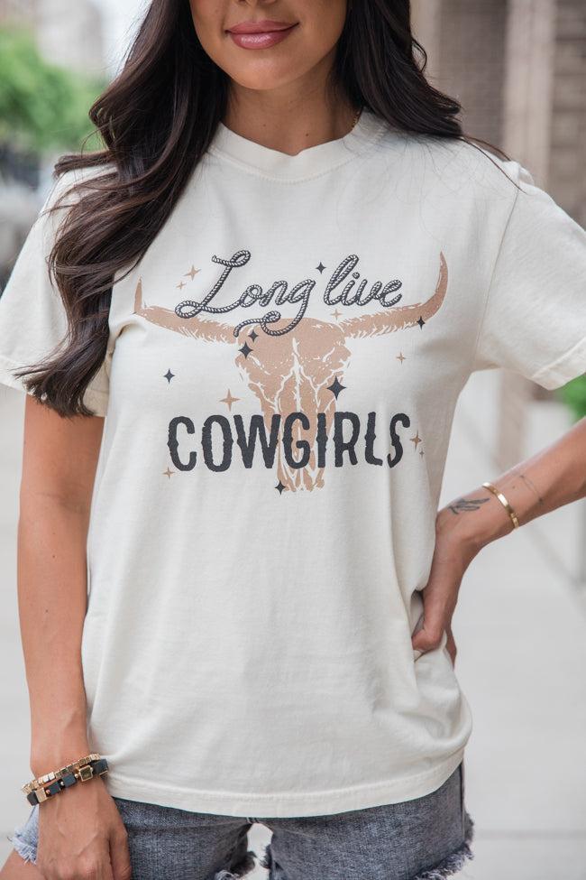 Long Live Cowgirls Ivory Graphic Tee SALE Product Image